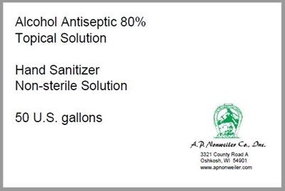 50 (Apn Hand Sanitizer 50 Gallons)